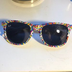colorful ray bans